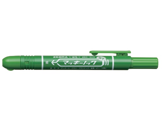 ゼブラ マッキーノック細字 緑 P-YYSS6-G 1本（ご注文単位1本)【直送品】