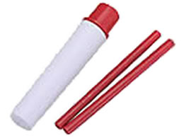 ゼブラ マッキーケア極細用カートリッジ 赤 2本 RYYTS5-R 1パック（ご注文単位1パック)【直送品】