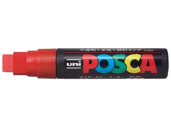 三菱鉛筆 ユニポスカ極太 赤 PC17K.15 1本(ご注文単位1本)【直送品】