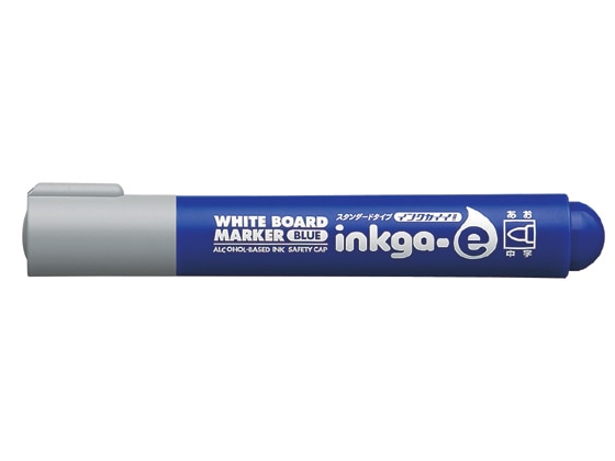 コクヨ ホワイトボードマーカーインクガイイ スタンダードタイプ中字 青 1本(ご注文単位1本)【直送品】