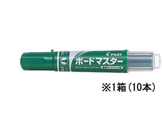 パイロット ボードマスター中細字 グリーン 10本 WMBM-12FM-G 1箱(ご注文単位1箱)【直送品】