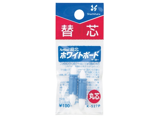 シヤチハタ ホワイトボードマーカー替芯 丸芯 K-527P 1パック（ご注文単位1パック)【直送品】