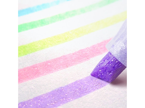 ゼブラ ラメ入りラインマーカー キラリッチ 紫 WKS18-PU 1本(ご注文単位1本)【直送品】