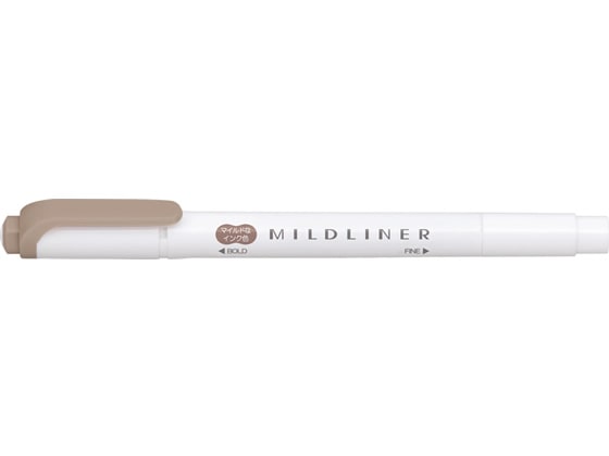 ゼブラ マイルドライナー マイルドブラウン WKT7-ME 1本（ご注文単位1本)【直送品】