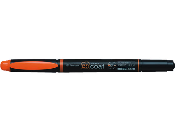 トンボ鉛筆 蛍コート 橙 WA-TC93 1本(ご注文単位1本)【直送品】