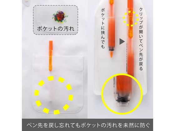 ぺんてる 蛍光ハンディラインS オレンジ 10本 SXNS15-F 1箱(ご注文単位1箱)【直送品】