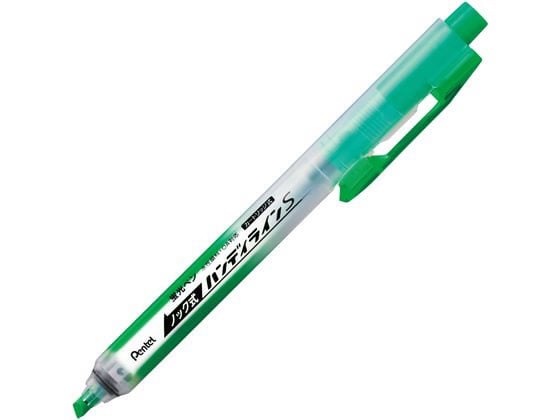 ぺんてる 蛍光ハンディラインS ライトグリーン SXNS15-K 1本（ご注文単位1本)【直送品】