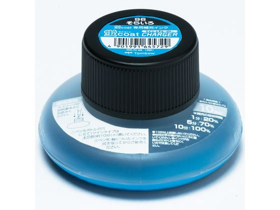 トンボ鉛筆 蛍コートチャージャー 蛍コート用補充インク 空色 WA-RI96 1個(ご注文単位1個)【直送品】