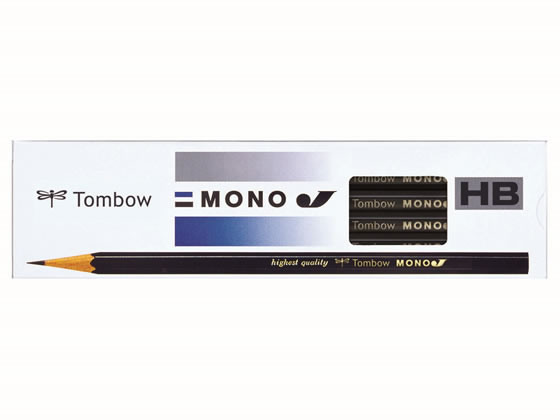 トンボ鉛筆 MONO鉛筆 HB 12本 MONO-J HB 1打(ご注文単位1打)【直送品】