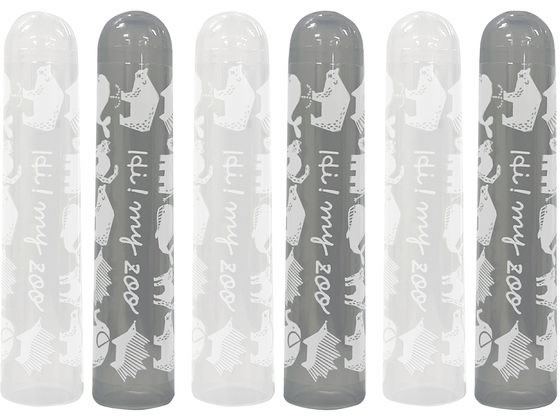 クツワ HI!MY ZOO キャップ 6本 モノトーン HZ026B 1個（ご注文単位1個)【直送品】