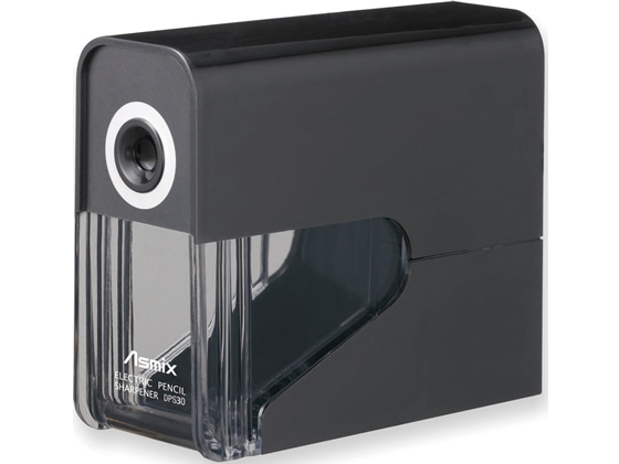 アスカ 乾電池式電動シャープナー ブラック DPS30BK 1個（ご注文単位1個)【直送品】