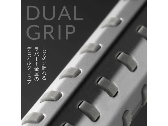 ぺんてる オレンズAT デュアルグリップ 0.5mm シルバー 1本（ご注文単位1本)【直送品】