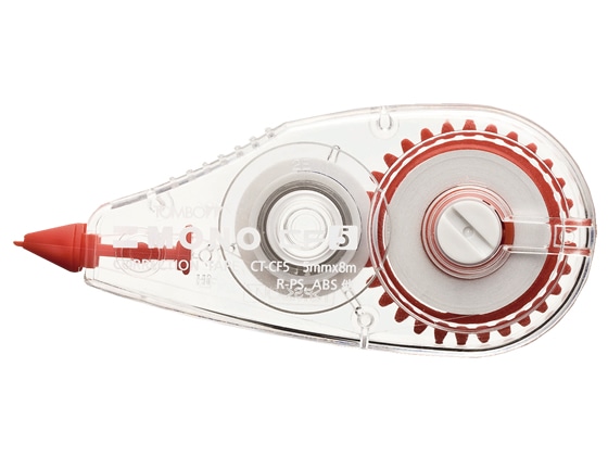 トンボ鉛筆 修正テープ モノCF5 5mm×8m CT-CF5 1個（ご注文単位1個)【直送品】