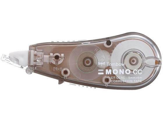 トンボ鉛筆 修正テープ モノCC5 5mm ソフトベージュ CT-CC5C52 1個(ご注文単位1個)【直送品】