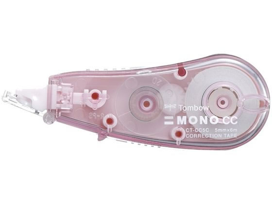 トンボ鉛筆 修正テープ モノCC5 5mm ソフトピンク CT-CC5C82 1個(ご注文単位1個)【直送品】