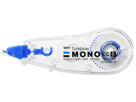 トンボ鉛筆 修正テープ モノ CC6 6mm×6m CT-CC6 1個(ご注文単位1個)【直送品】