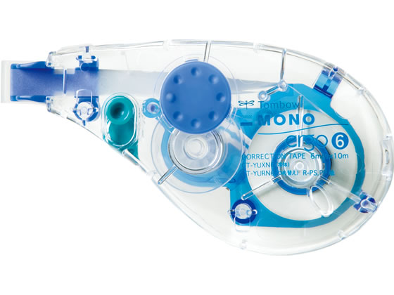 トンボ鉛筆 修正テープ モノエルゴN6 〈6mm幅〉 CT-YUXN6 1個(ご注文単位1個)【直送品】
