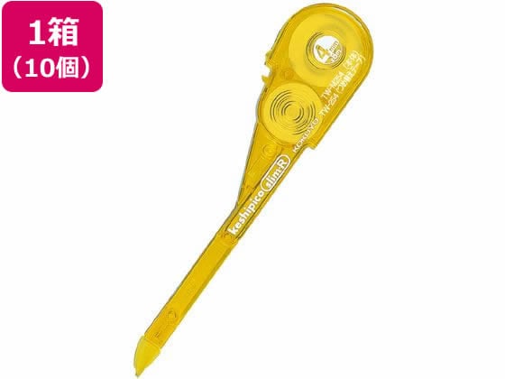 コクヨ 修正テープケシピコスリム専用カートリッジ4.0mm 10個 TW-254 1パック（ご注文単位1パック)【直送品】