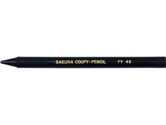 サクラ クーピーペンシル(単色) くろ 10本 JFYバラ#49 1箱（ご注文単位1箱)【直送品】
