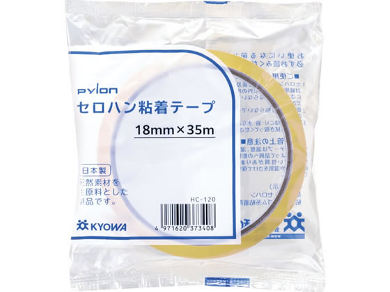 共和 セロハンテープ 18mm×35m HC-120 1巻（ご注文単位1巻)【直送品】