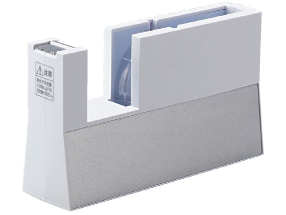 ニチバン テープカッター 直線美 白 TC-CB5 1台(ご注文単位1台)【直送品】