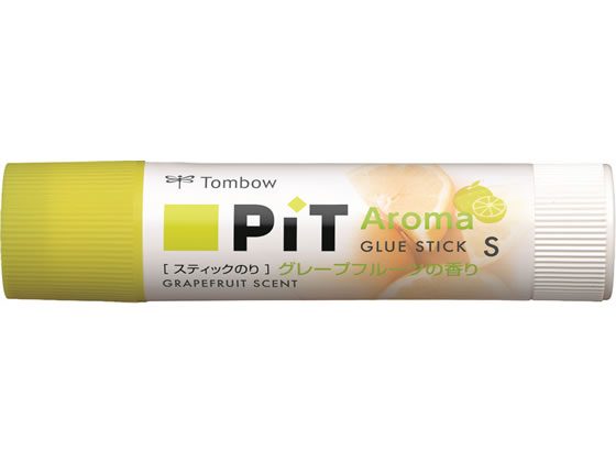 トンボ鉛筆 スティックのり ピットハイパワーS グレープフルーツ 1本(ご注文単位1本)【直送品】