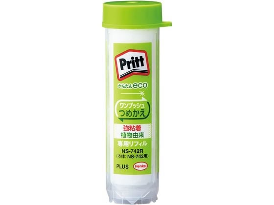 プラス プリット つめかえタイプ ミディアムリフィル 約20g NS-742R 1本（ご注文単位1本)【直送品】