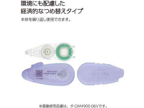 コクヨ テープのり ドットライナーフリック 本体 ホワイト 1個(ご注文単位1個)【直送品】