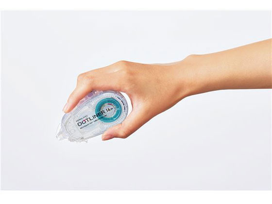 コクヨ ドットライナー しっかり貼るタイプ 本体 16m 透明 1個(ご注文単位1個)【直送品】