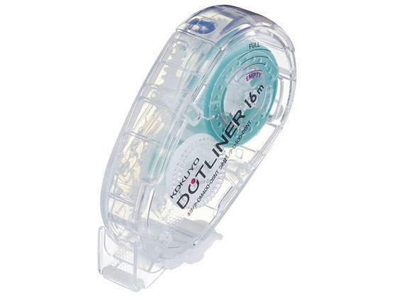 コクヨ ドットライナー しっかり貼るタイプ 本体 16m 透明 1個(ご注文単位1個)【直送品】