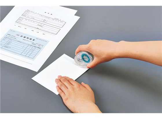 コクヨ ドットライナー しっかり貼るタイプ 本体 16m 透明 1個(ご注文単位1個)【直送品】