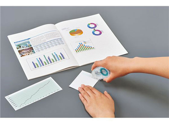 コクヨ ドットライナー しっかり貼るタイプ 本体 16m 透明 1個(ご注文単位1個)【直送品】