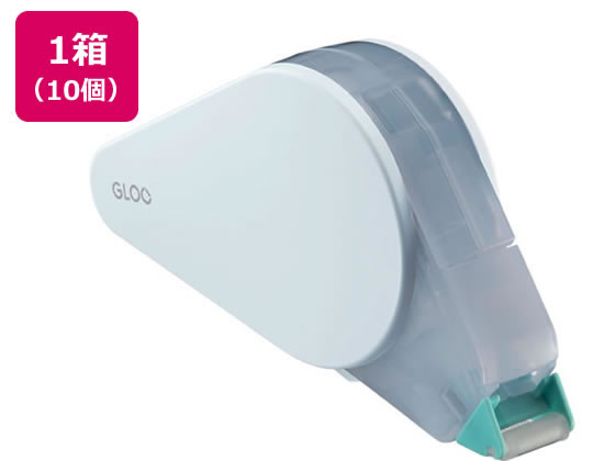 コクヨ グルー テープのり 本体 貼り直しできる Mサイズ 10個 1箱(ご注文単位1箱)【直送品】