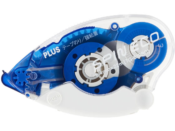 プラス テープのり スピンエコ 22m 本体 ブルー TG-610BC 1個(ご注文単位1個)【直送品】