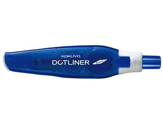 コクヨ テープのり ドットライナーノック 本体 青 タ-DM480-07NB 1個(ご注文単位1個)【直送品】