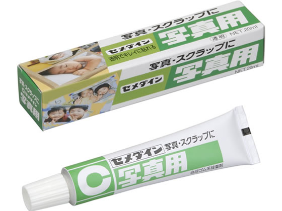 セメダイン セメダイン写真用 ゼリー状 20ml CA-141 1個(ご注文単位1個)【直送品】