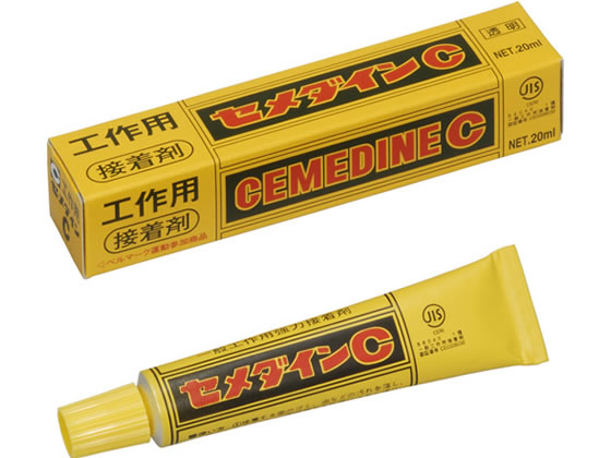 セメダイン セメダインC 工作用(透明 速乾) 20ml CA-112 1個(ご注文単位1個)【直送品】