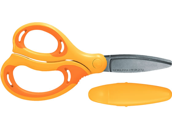コクヨ 学習はさみ エアロフィットサクサキッズ 左手用 黄 ハサ-PL270Y 1本(ご注文単位1本)【直送品】