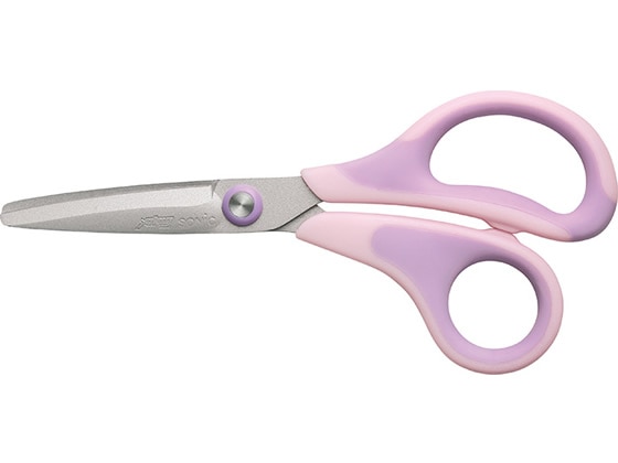 ソニック メガサク3Dエアー 学童はさみ ピンク SK-5247-P 1本(ご注文単位1本)【直送品】
