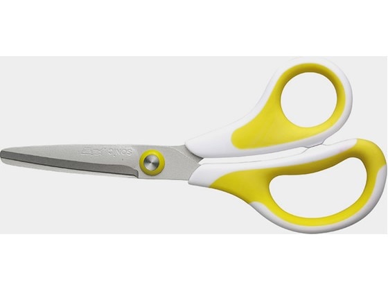 ソニック メガサク3Dエアー 学童はさみ 左手用 イエロー SK-5260-Y 1本(ご注文単位1本)【直送品】