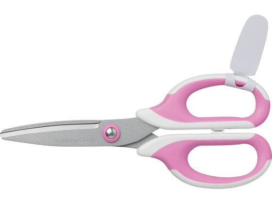 ソニック メガサク 学童はさみ 桃 SK-312-P 1本(ご注文単位1本)【直送品】