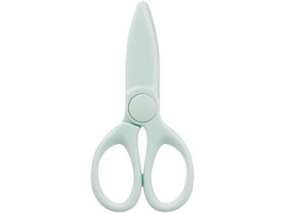 コクヨ コクヨのはじめてハサミ パステルミント ハサ-500LG 1本(ご注文単位1本)【直送品】