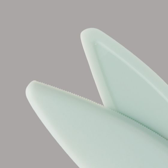 コクヨ コクヨのはじめてハサミ パステルミント ハサ-500LG 1本（ご注文単位1本)【直送品】