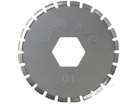 カール事務器 ディスクカッター 替刃 (ミシン目刃) DCC-29 1枚(ご注文単位1枚)【直送品】