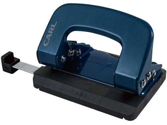 カール事務器 2穴パンチ アリシス ブルー 穿孔枚数16枚 LPN-16-B 1個(ご注文単位1個)【直送品】