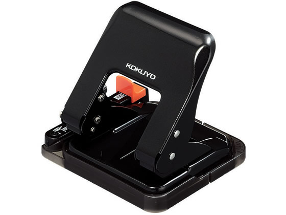 コクヨ 2穴パンチ〈ラクアケ〉25枚対応 黒 PN-G25D 1個(ご注文単位1個)【直送品】