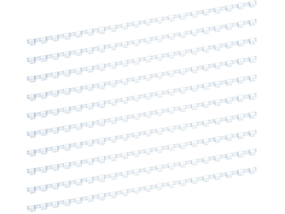 カール トジックル用プラスチックリング 10本入 ホワイト TC-8W 1パック（ご注文単位1パック)【直送品】