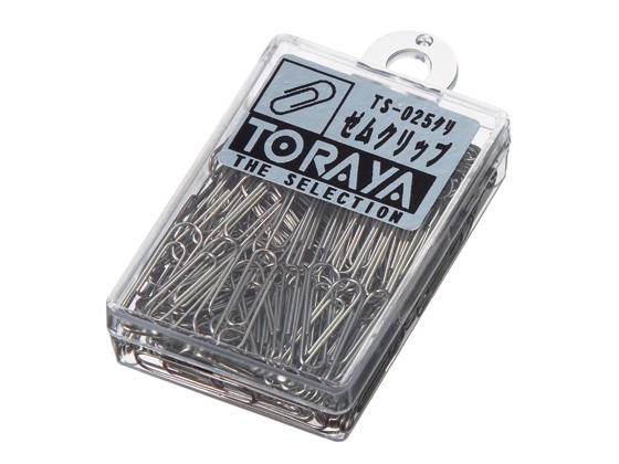 トラヤ ゼムクリップ 小 40g(約140本) TS-025 1箱(ご注文単位1箱)【直送品】
