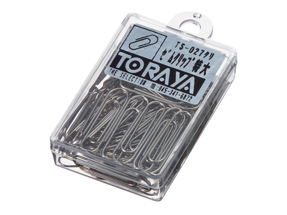 トラヤ ゼムクリップ 特大 40g(約52本) TS-027 1箱(ご注文単位1箱)【直送品】