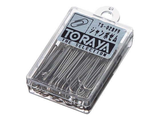 トラヤ ゼムクリップ ジャンボ 25本 TS-028 1箱(ご注文単位1箱)【直送品】